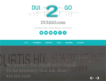 Tablet Screenshot of dui2go.com